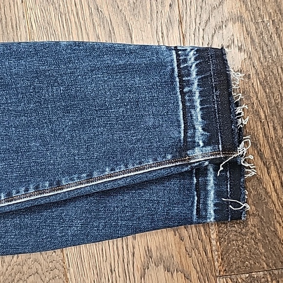 Spanx distressed ankle jeans size small - Picture 2 of 5